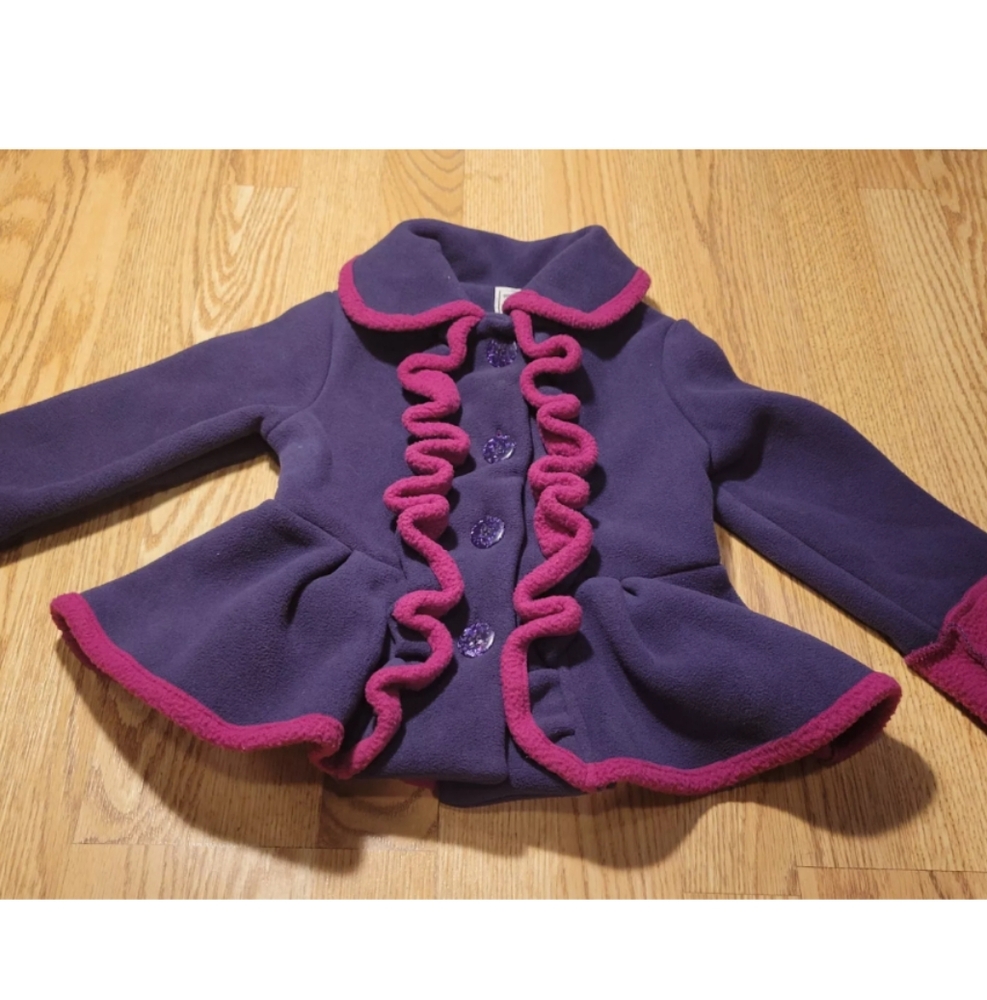 Mack & Co Girls Coat Size: 2T Button